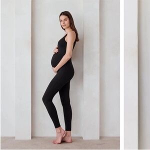 NWT Black Bumpsuit Maternity Jumpsuit